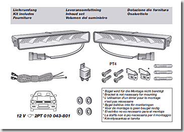 Hella LED Daytime Running Lamp