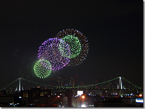 Tokyo Bay Great Fireworks