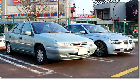 Xantia and M3 Coupe