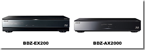 SONY Blu-ray Disc Recorder BDZ-EX200