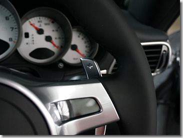 Porsche PDK Paddle Shift