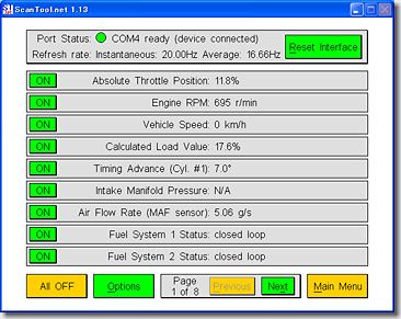 CAN Scanner for Porsche