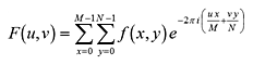 Discrete Fourier Transform Formula