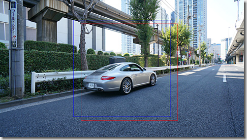 OpenCV, Phase Only Correlation, Porsche 911 Carrera S