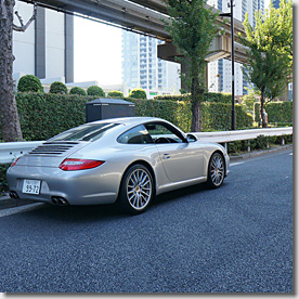 OpenCV, Phase Only Correlation, Porsche 911 Carrera S