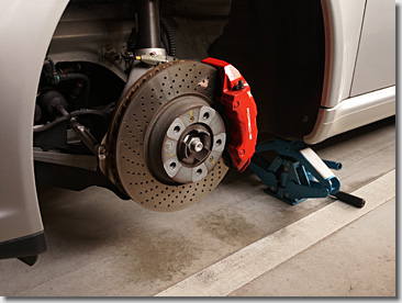 Porsche 997, Wheel Spacer, Red Painting, DIY