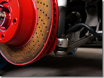 Porsche 997, Wheel Spacer, Red Painting, DIY