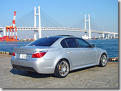 BMW 530i E60, Carbon Roof