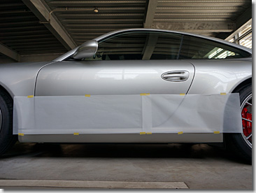 Porsche 911 Carrera S, Original Side Logo