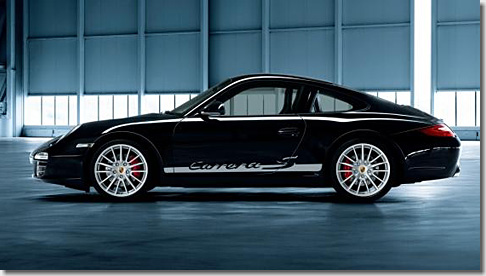 Porsche 911 Carrera S, Original Side Logo