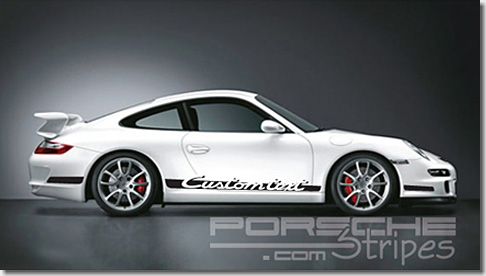 Porsche 911 Carrera S, Original Side Logo
