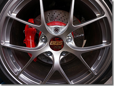 Porsche 997, Wheel Spacer, Red Painting, DIY