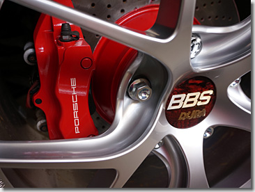 Porsche 997, Wheel Spacer, Red Painting, DIY