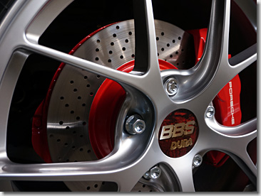 Porsche 997, Wheel Spacer, Red Painting, DIY