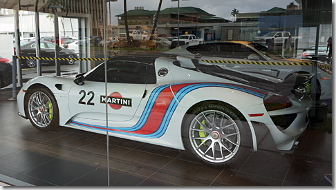 Porsche of Hawaii, Porsche 918 Spyder Martini Livery