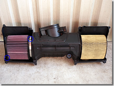 Porsche 911 Type 997, DIY, IPD Plenum, K&N Air Filter