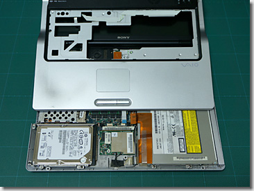 Sony Vaio-Z, PCG-Z1X/P, SSD