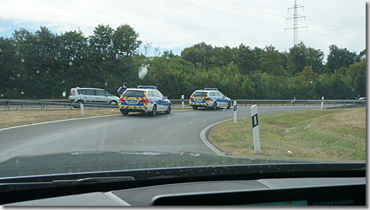 Deutsche Autobahn, Deutsche Polizei