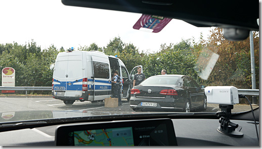 Deutsche Autobahn, Deutsche Polizei