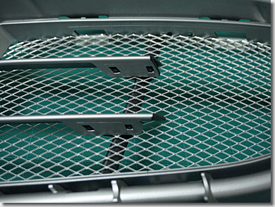 Porsche 911 Type 997, Front Mesh Grill, HID Fog Lamp, DIY