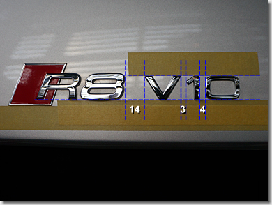 Audi R8 V10 5.2 FSI Emblem