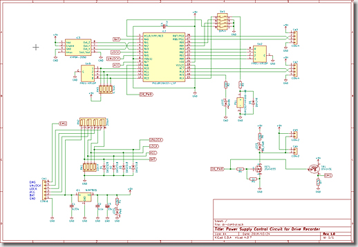 Drive Recorder Control Circuit for DataSystem DVR3000