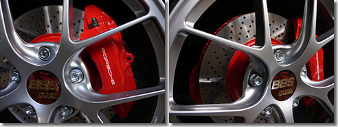 Red Caliper Paint, Porsche 911 Carrera S