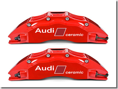 Red Caliper Paint, Audi R8 V10 5.2 FSI quattro