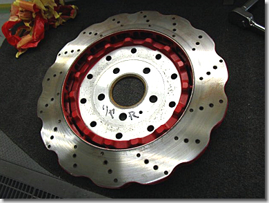 Red Caliper Paint, Audi R8 V10 5.2 FSI quattro