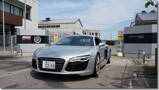 Toyama Takaoka, BBS Japan RI-D, Audi R8 V10 5.2 FSI quattro