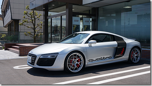 Toyama Takaoka, BBS Japan RI-D, Audi R8 V10 5.2 FSI quattro