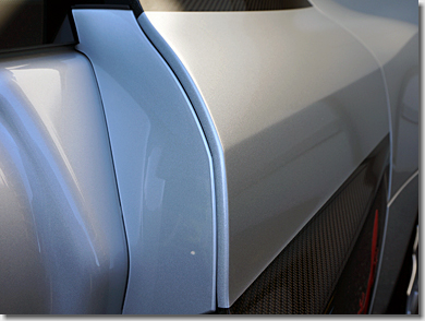 Audi R8 Side Panel, 3M Japan Car Wrapping Film