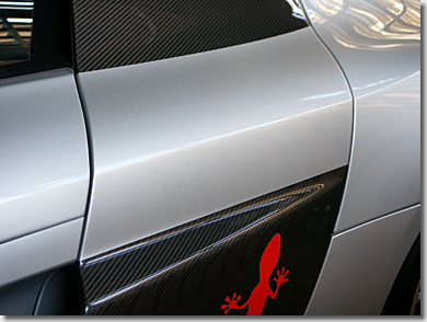 Audi R8 Side Panel, 3M Japan Car Wrapping Film