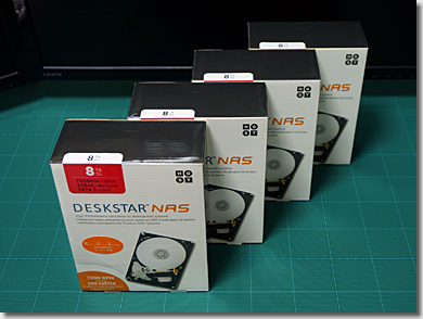 HGST DeskStar NAS 0S04012-4 8TB