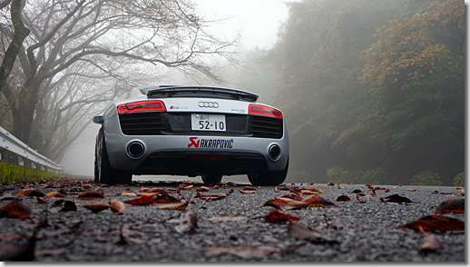 Hakone Turnpike, Audi R8