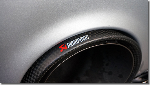 Audi R8 Akrapovic Slip-On Line Titanium Exhaust System