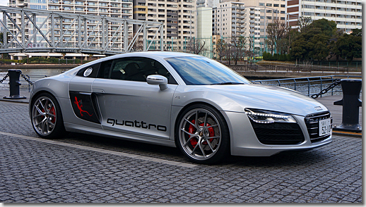 Audi R8 Akrapovic Slip-On Line Titanium Exhaust System