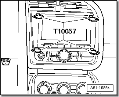 Audi R8, How to Remove Car Navigation System