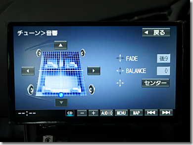 Audi R8, Panasonic Car Navigation System Strada CN-F1X10BD