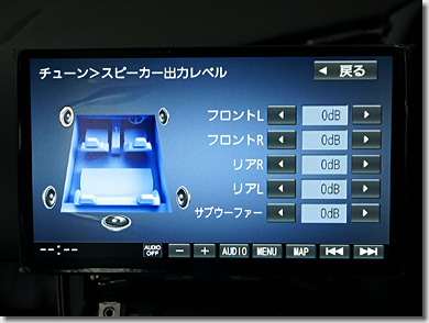 Audi R8, Panasonic Car Navigation System Strada CN-F1X10BD