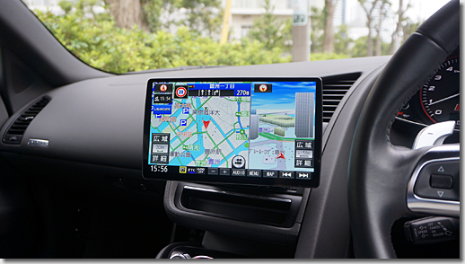 Audi R8, Panasonic Car Navigation System Strada CN-F1X10BD