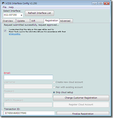 Ross-Tech VCDS Setup