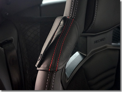 RECARO Sportster Seatbelt Guide and Cover for Audi R8