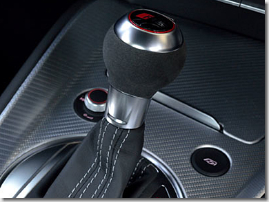 Audi TT RS Sound Button