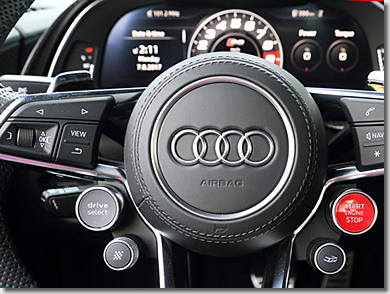 Audi TT RS Sound Button