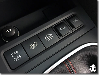 Volkswagen Golf R Exhaust Button