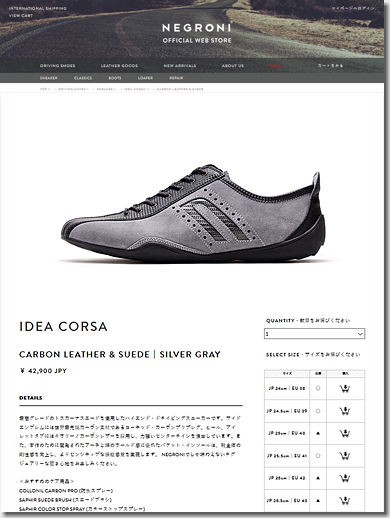 NEGRONI, IDEA CORSA, - SILVER GRAY