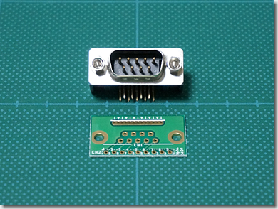 CIWS Tiny Phalanx, D-Sub 9pin Connector