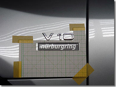 Nurburgring Sticker Tuning for Audi R8
