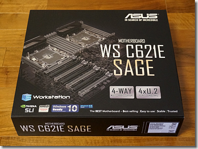 Dual CPU Machine Asus WS-C621E-SAGE